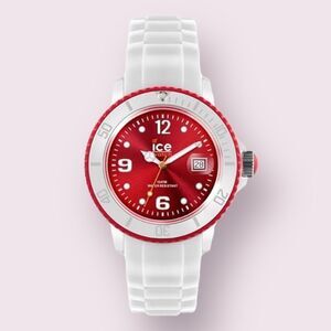 Ice Watch Accessories White & Red Water Resistant